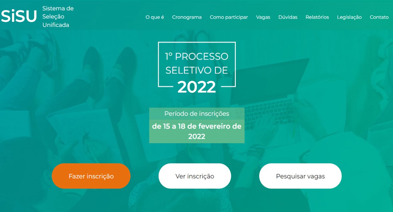 SISU 2022 encerra inscrições nesta sexta-feira (18)