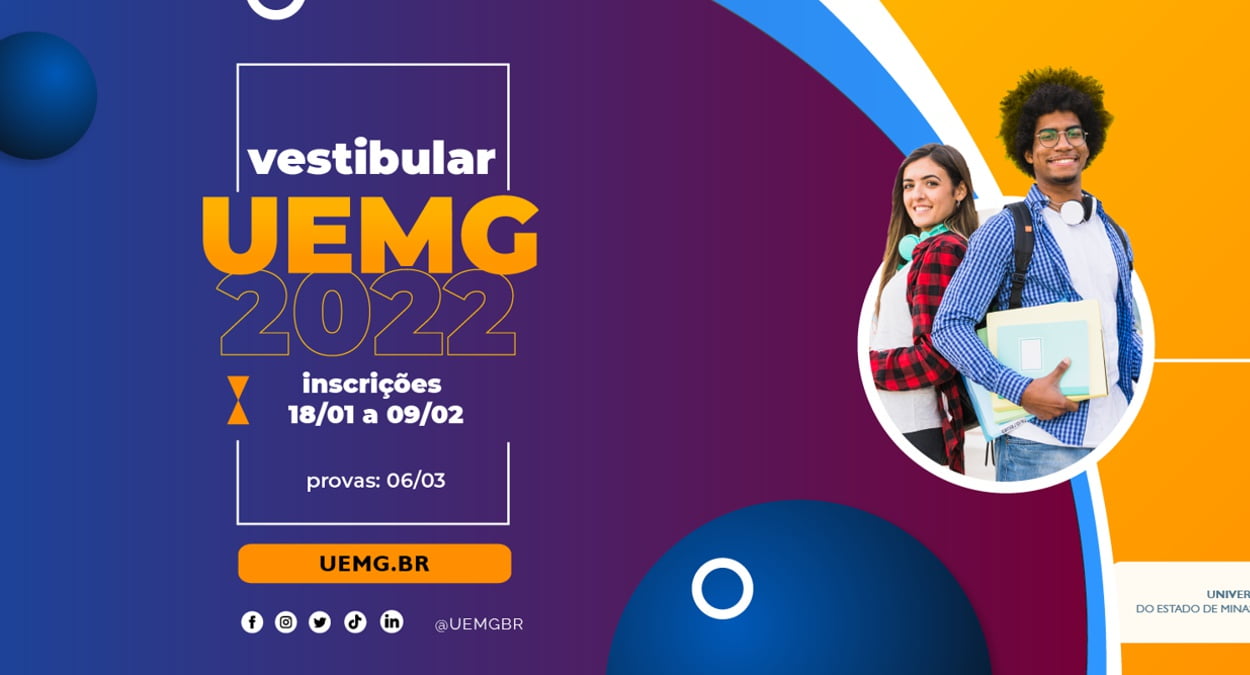 UEMG encerra inscrições do Vestibular 2022