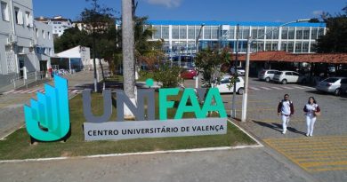 Campus do Centro Universitário de Valença (UNIFAA) (Foto: Divulgação)