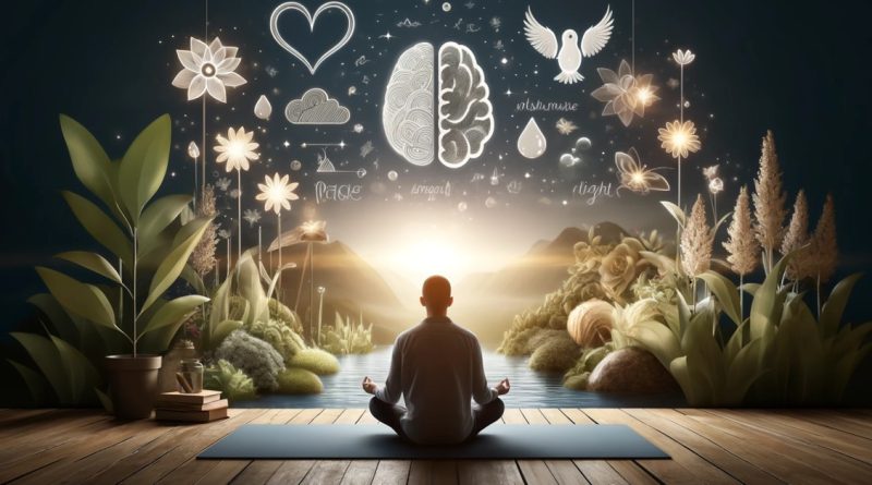 Como cuidar da saúde mental e emocional (Imagem gerada por IA)