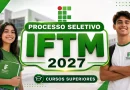 Processo Seletivo IFMT 2027