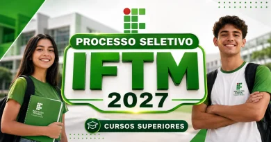 Processo Seletivo IFMT 2027