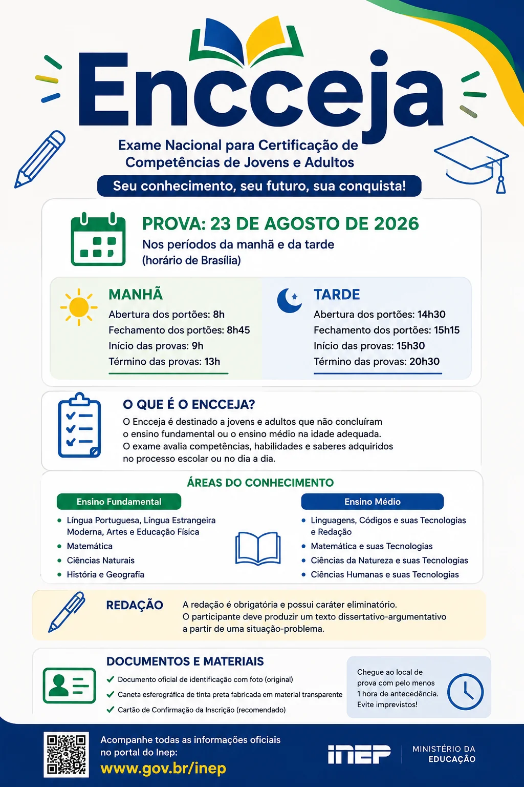 Dicas Encceja 2026