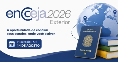 Encceja Exterior e Encceja Exterior PPL 2026 estão com inscrições abertas no Inep Encceja Exterior 2026 (Imagem: IA)