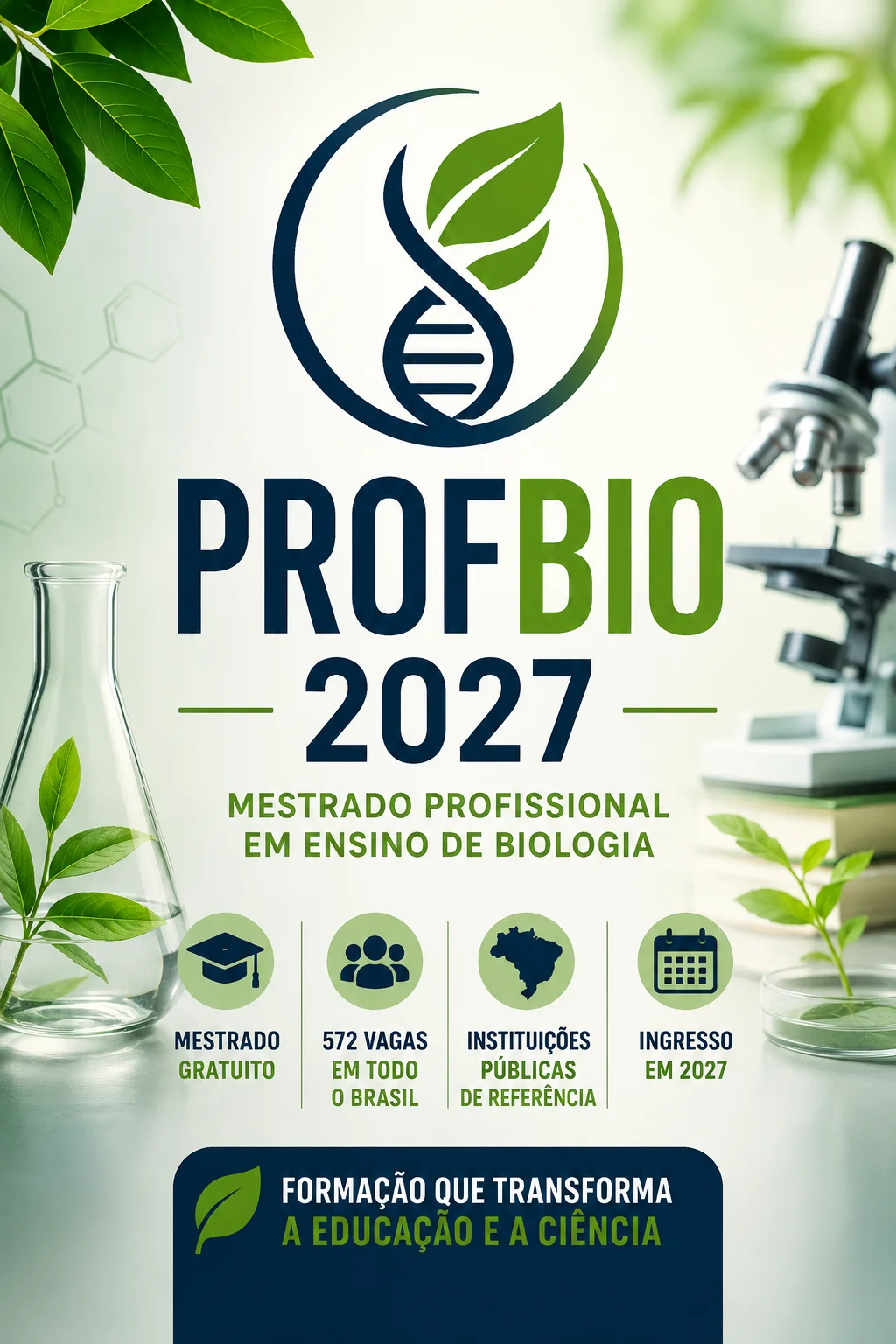 Inscrição PROFBIO 2027