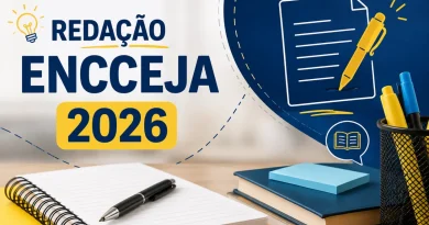 Possíveis temas de redação do Encceja 2026: veja ideias de assuntos para treino Redação Encceja 2026