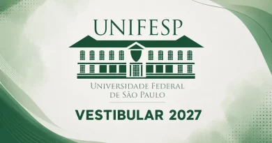 Unifesp divulga isenção da taxa para Medicina no Vestibular 2027 e confirma regras Vestibular Unifesp 2027