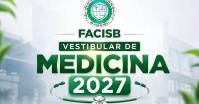 Inscrição e provas do Vestibular de Medicina 2027 FACISB