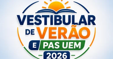 Inscrição e provas Vestibular de verão e PAS UEM 2026