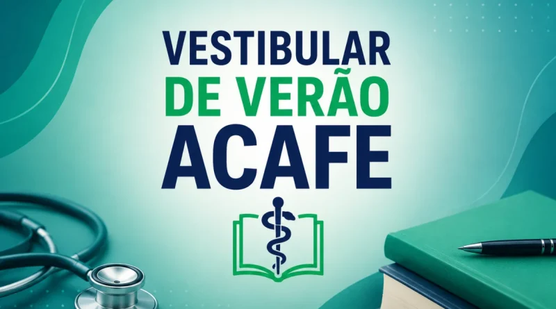 Vestibular de Medicina 2027 Verão Acafe