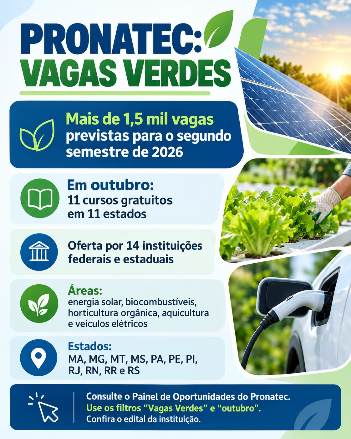 cursos gratuitos pronatec 2026