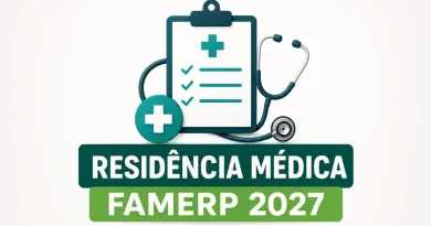 Edital da Residência Médica Famerp 2027 traz prazos, prova em 24 de novembro e taxa inscrições residência médica famerp 2027