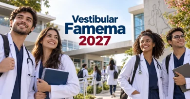 Vestibular Famema 2027 publica edital com 120 vagas para cursos gratuitos em SP informações vestibular medicina 2027 famema