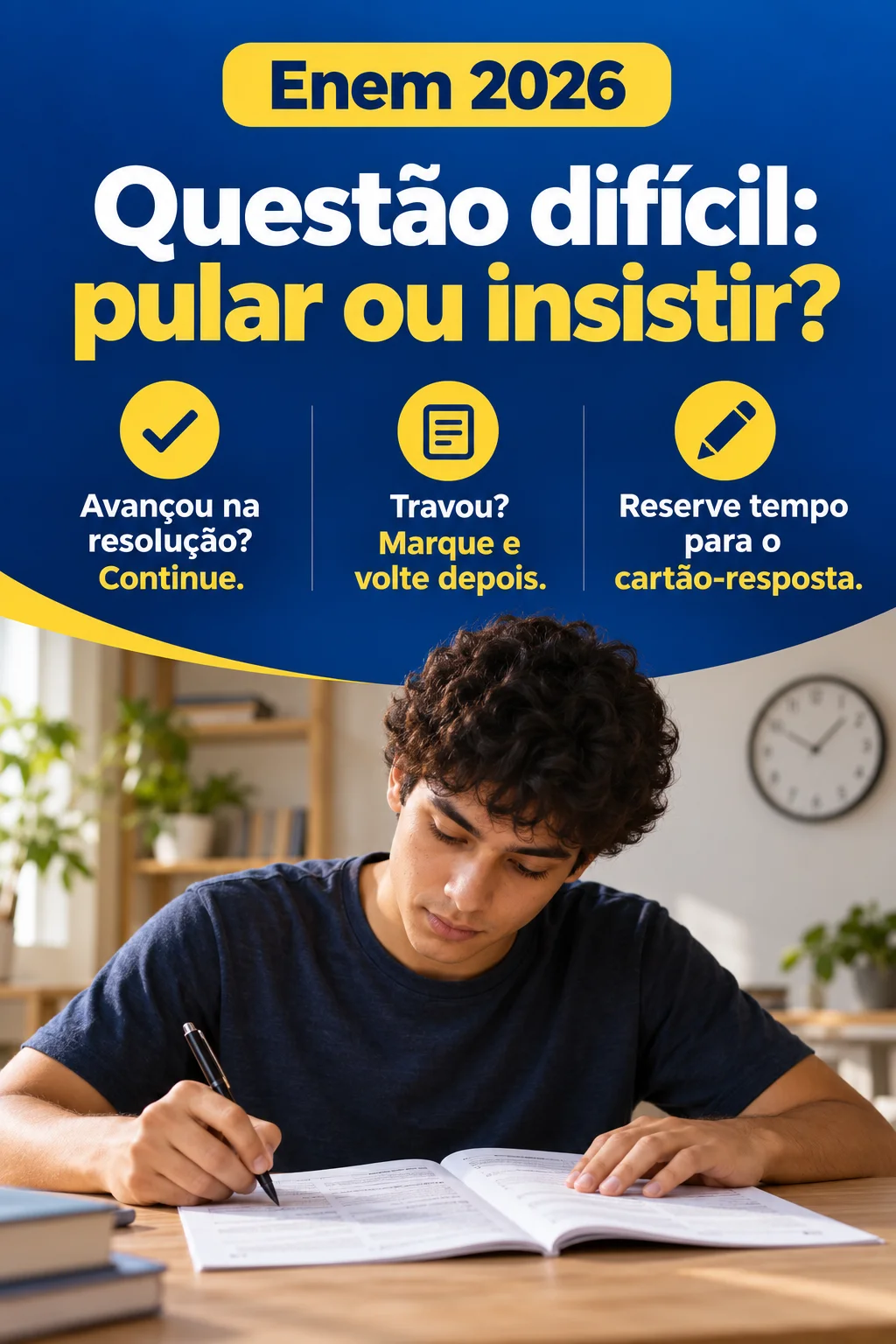 Enem 2026 (Imagem IA)